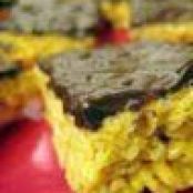 Peanut Butter Fudge Krispie Bars