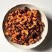 Chile-Sumac-Pomegranate Nuts