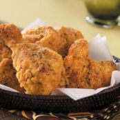 Cornmeal Oven-Fried Chicken Recipe