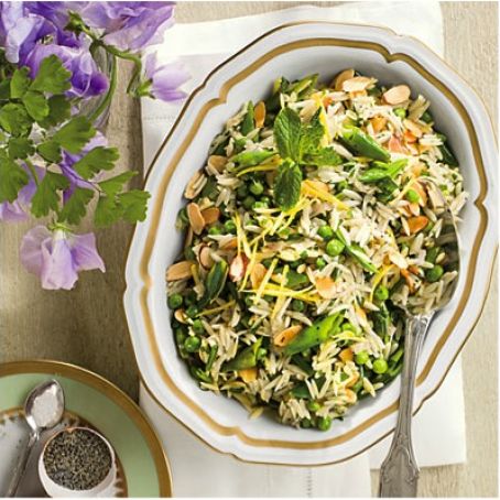 Spring Pea Orzo