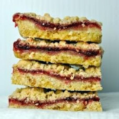 Raspberry Crumble Bars