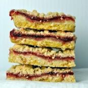 Raspberry Crumble Bars