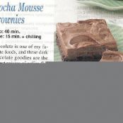 Mocha Mousse Brownies