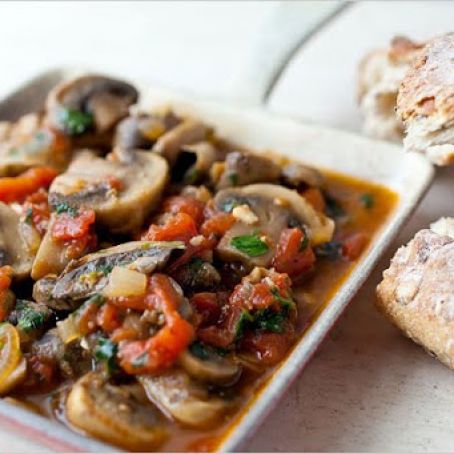 BRUSCHETTA w/MUSHROOMS & TOMS