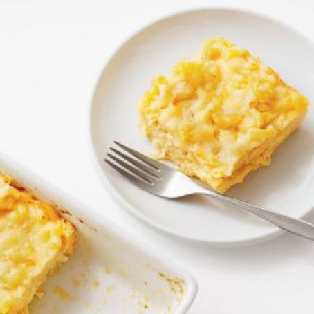 Bake-and-Slice Macaroni and Cheese