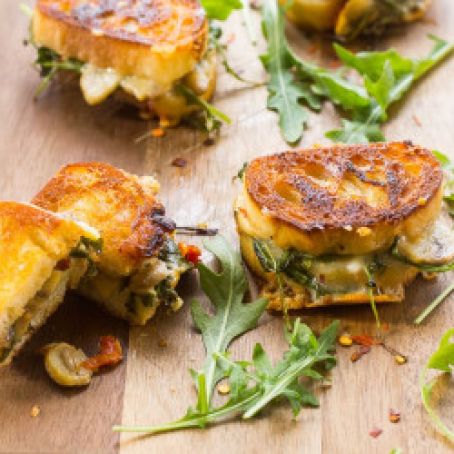 Mini Grilled Cheese Sandwiches