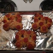 Cheese Stuffed Pizza Pretzels