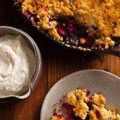 Sour Cherry Crumble
