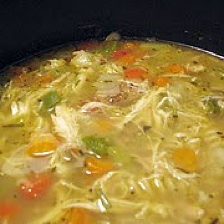 chicken noodle soup crockpot