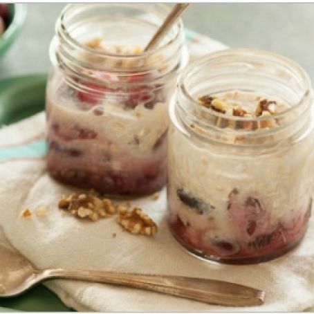 Cherry Oatmeal (overnight)