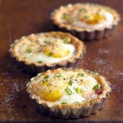 Ham and Egg Breakfast Tarts