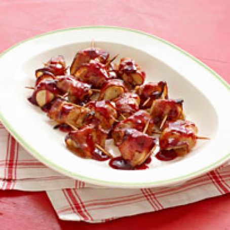 Bacon-Wrapped Chicken Appetizers