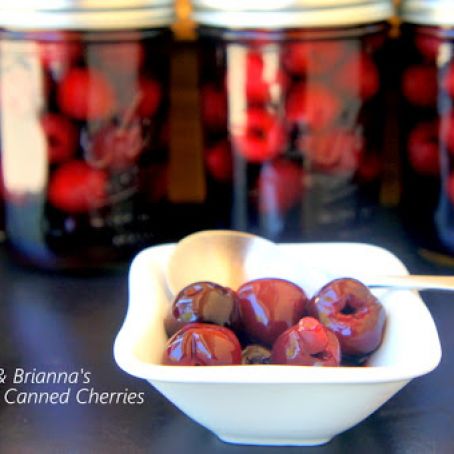 Home Canned Cherries