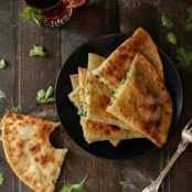 Afghani Bolani – Potato, Green Onion, and Cilantro Stuffed Flatbread