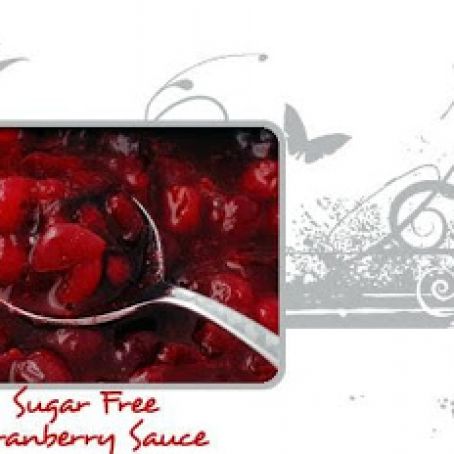 Sugar Free Cranberry Sauce