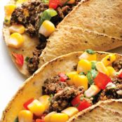 Black Bean Tacos with Corn Salsa