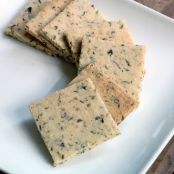 Vegan Herb Crackers