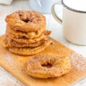FRIED BATTERED APPLE RINGS
