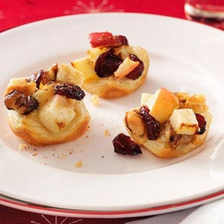 Brie-Apple Pastry Bites Recipe
