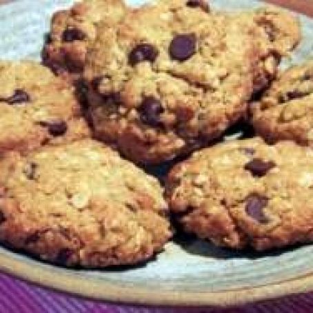 Oatmeal, Choc. Chip & Peanut Butter Cookies