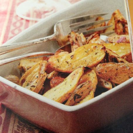 Roasted Potatoes, Fennel & Shallots