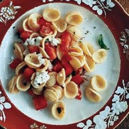 ORECCHIETTE w/SALSA CRUDA & RICOTTA