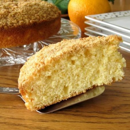 Orange Streusel Coffee Cake