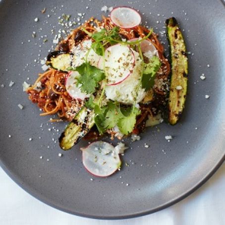 Mexican-Style Fideos with Chorizo