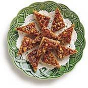 Coffee Pecan Triangles
