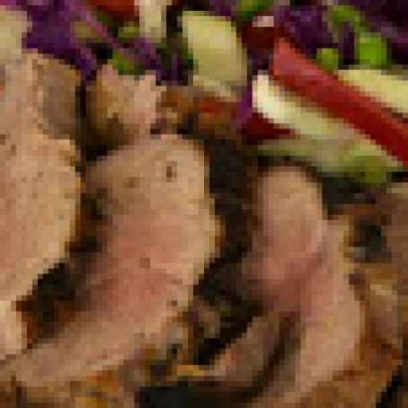 Pork Medallions with Slimmer Summer Slaw - Biggest Loser