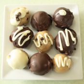 Chocolate Chip Cookie Dough Truffles