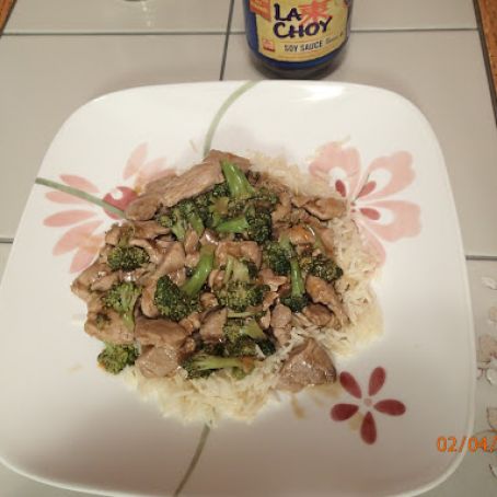 Pork and Broccoli Stir-fry