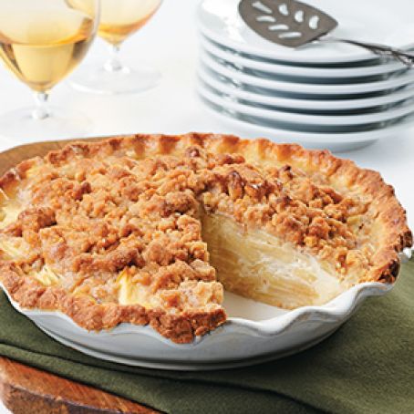 Sour Cream Apple Pie