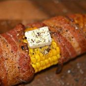 Bacon Wrapped Oven Roasted Corn