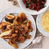 Corn and Goat Cheese Grits