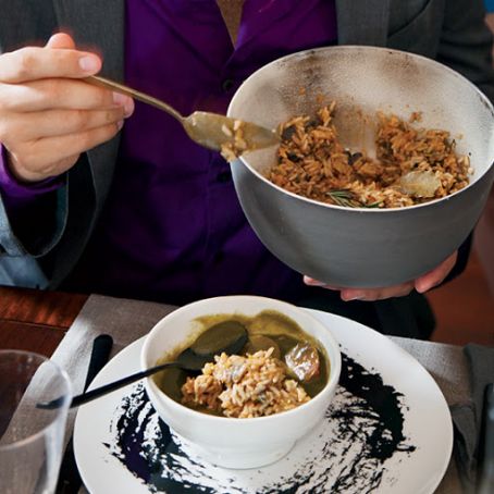 Eggplant Dirty Rice