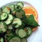 Minted Cucumber Salad