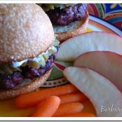 Green Chile & Cream Cheese Burgers