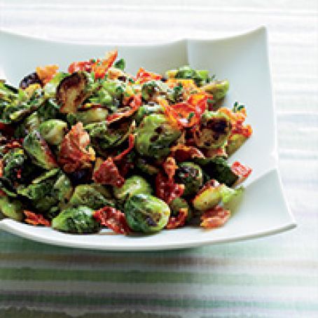 Brussels Sprouts with Prosciutto and Juniper