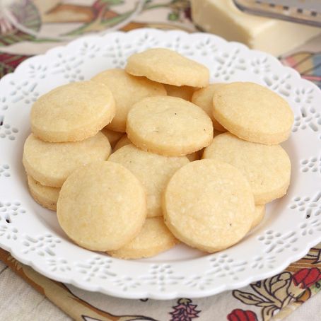 Round Shortbread Cookies