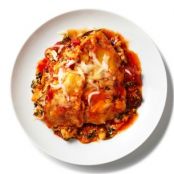 Slow Cooker Spinach and Mushroom Lasagna