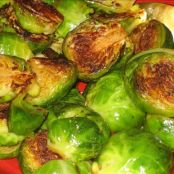 Brussels Sprouts in Garlic Butter