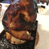 Sittin Chicken with Sausage & BBQ Sauce