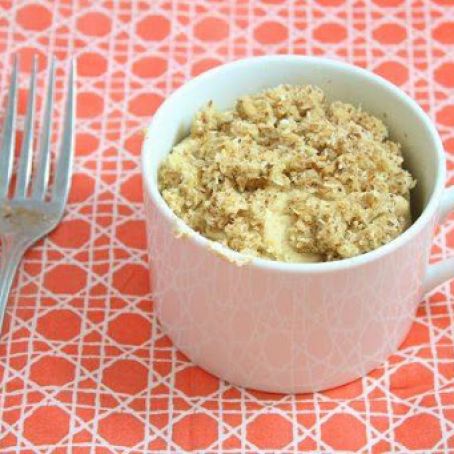 Easy Microwaveable Coffee Cake for One