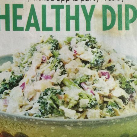 Roasted Broccoli Artichoke Dip