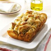Pull-Apart Garlic Bread Recipe