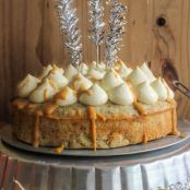 Banana Poppy Seed Cake with Cream Cheese Frosting