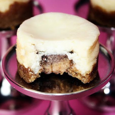 Mini Peanut Butter Cup Cheesecakes