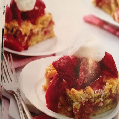 Strawberry Shortcake Bars