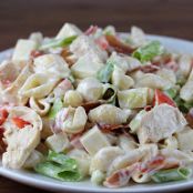 Chicken Bacon Ranch Pasta Salad Recipe